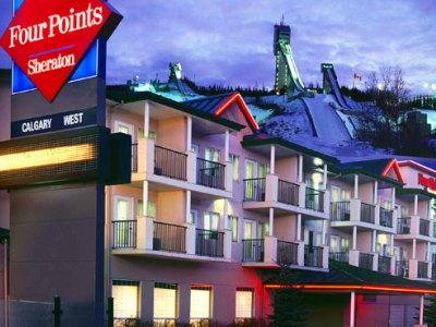Four Points By Sheraton Hotel & Suites Calgary West Exterior foto